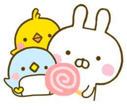 Rabbit Usahina with penpen 3 sticker #10591532