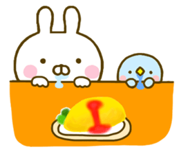 Rabbit Usahina with penpen 3 sticker #10591533