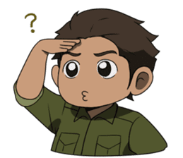 Solehudin - (Battle of Surabaya) sticker #10591537