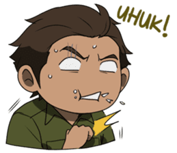 Solehudin - (Battle of Surabaya) sticker #10591542