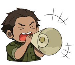 Solehudin - (Battle of Surabaya) sticker #10591544