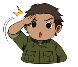 Solehudin - (Battle of Surabaya) sticker #10591545