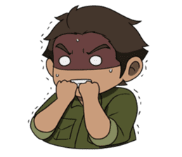 Solehudin - (Battle of Surabaya) sticker #10591546