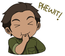 Solehudin - (Battle of Surabaya) sticker #10591550