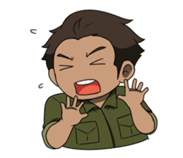 Solehudin - (Battle of Surabaya) sticker #10591572