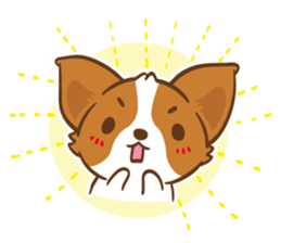 Corgi Dog KaKa - Drama Queen sticker #10591825