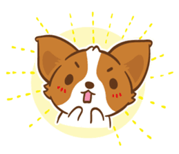 Corgi Dog KaKa - Drama Queen sticker #10591825