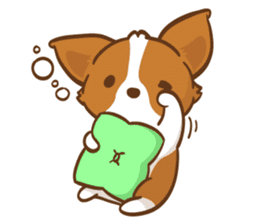 Corgi Dog KaKa - Drama Queen sticker #10591826