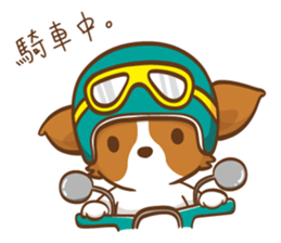 Corgi Dog KaKa - Drama Queen sticker #10591836