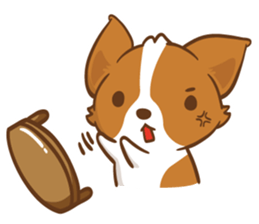 Corgi Dog KaKa - Drama Queen sticker #10591838