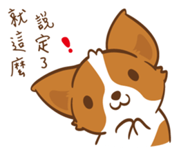 Corgi Dog KaKa - Drama Queen sticker #10591846