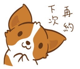 Corgi Dog KaKa - Drama Queen sticker #10591851