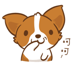Corgi Dog KaKa - Drama Queen sticker #10591852