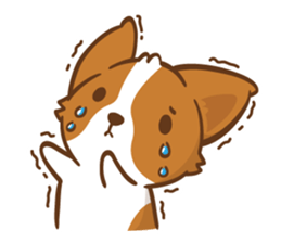 Corgi Dog KaKa - Drama Queen sticker #10591853