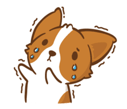 Corgi Dog KaKa - Drama Queen sticker #10591853
