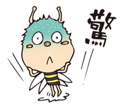 Ya Ya's bee life sticker #10592057