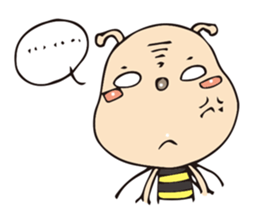 Ya Ya's bee life sticker #10592081