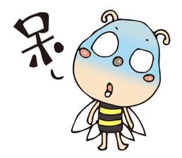 Ya Ya's bee life sticker #10592091
