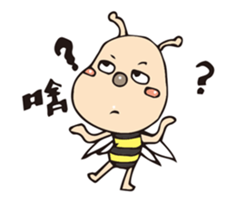 Ya Ya's bee life sticker #10592094
