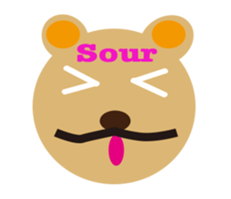 moving bear sticker #10592285