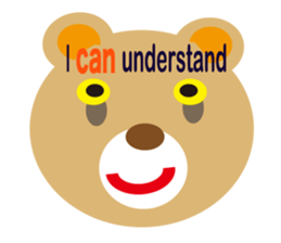 moving bear sticker #10592292