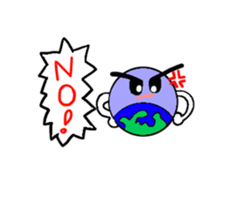 Earth-Kun sticker #10592764