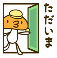A puckered-up mouth mushroom sticker #10592895