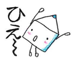 Color pencil girl Pitsumi sticker #10592913