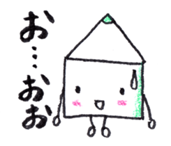 Color pencil girl Pitsumi sticker #10592916