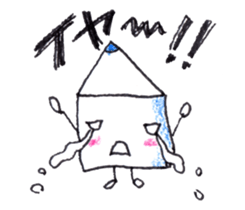 Color pencil girl Pitsumi sticker #10592921