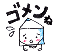 Color pencil girl Pitsumi sticker #10592923