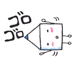 Color pencil girl Pitsumi sticker #10592934