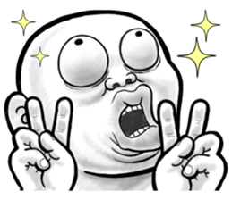 Human skin head 4 (For overseas) sticker #10593176