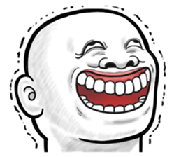 Human skin head 4 (For overseas) sticker #10593178