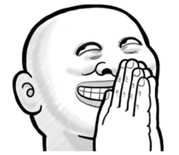 Human skin head 4 (For overseas) sticker #10593183