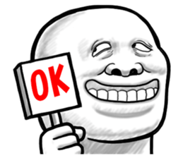 Human skin head 4 (For overseas) sticker #10593186