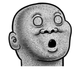 Human skin head 4 (For overseas) sticker #10593193