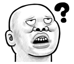 Human skin head 4 (For overseas) sticker #10593199