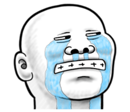 Human skin head 4 (For overseas) sticker #10593200