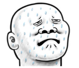 Human skin head 4 (For overseas) sticker #10593207