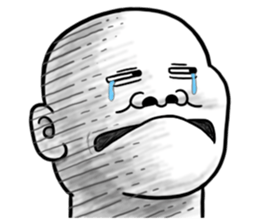 Human skin head 4 (For overseas) sticker #10593209