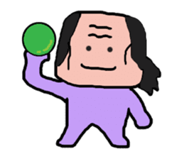 Old man is the old man is different. No8 sticker #10593336