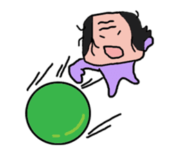 Old man is the old man is different. No8 sticker #10593337