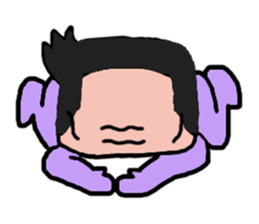 Old man is the old man is different. No8 sticker #10593357