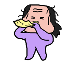 Old man is the old man is different. No8 sticker #10593363