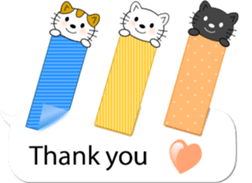 Message Cute Cat sticker #10593696