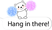 Message Cute Cat sticker #10593701