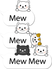 Message Cute Cat sticker #10593708