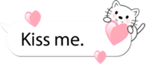 Message Cute Cat sticker #10593709