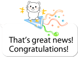 Message Cute Cat sticker #10593710